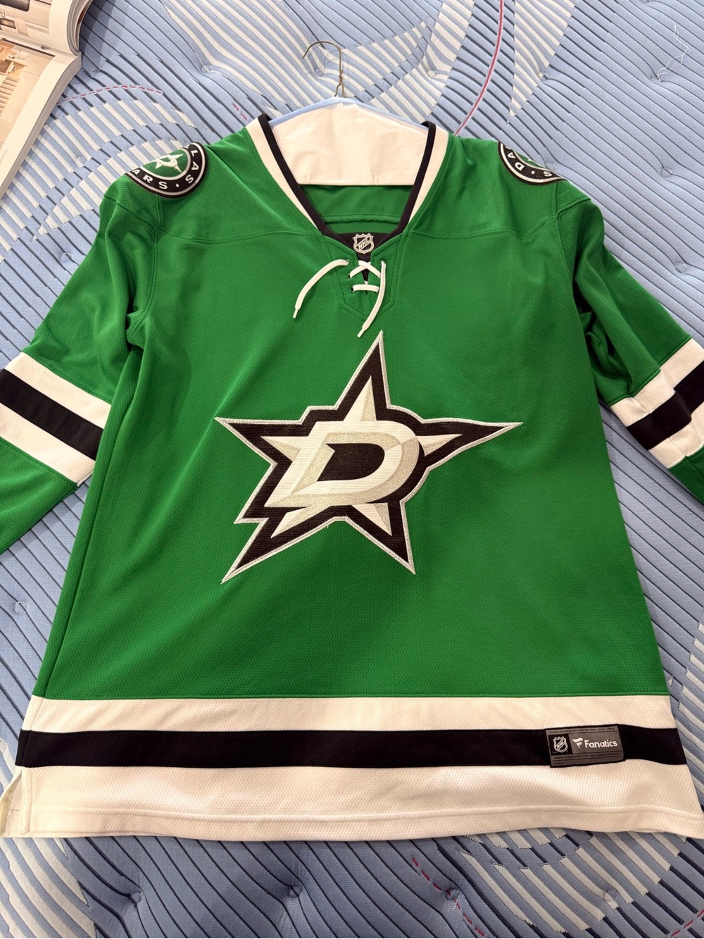 Fanatics Dallas Stars Green Hockey Jersey